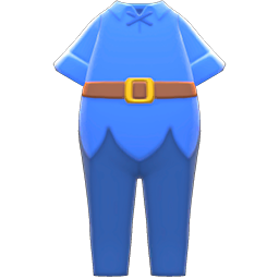 Animal Crossing Sprite Costume|Blue Image