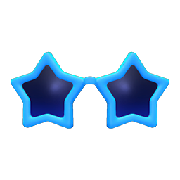 Animal Crossing Star Shades|Blue Image