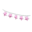 Starry Garland Pink