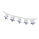 Starry Garland White