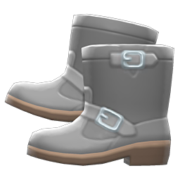 Steel-toed Boots Gray