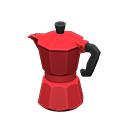 Stovetop Espresso Maker Red