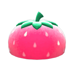 Animal Crossing Strawberry Hat Image