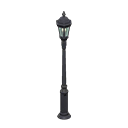 Animal Crossing Streetlamp|Black Image
