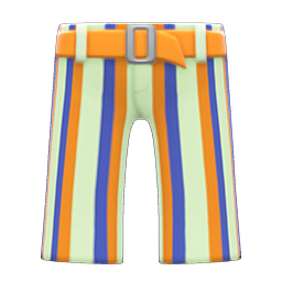 Striped Bell-bottoms Orange