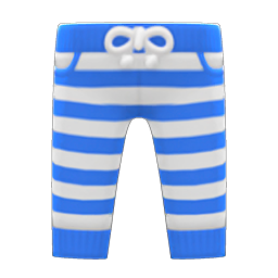 Striped Pants Blue