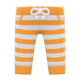 Striped Pants Orange