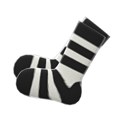 Striped Socks Monotone