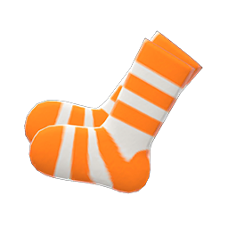 Striped Socks Orange