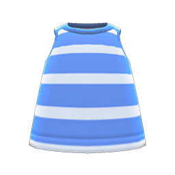 Striped Tank Blue