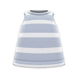 Striped Tank Gray