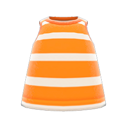 Striped Tank Orange