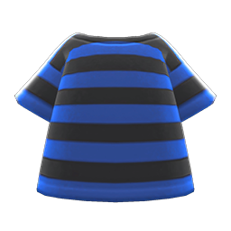 Striped Tee Navy blue