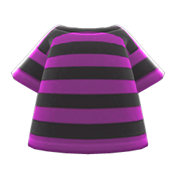 Striped Tee Purple