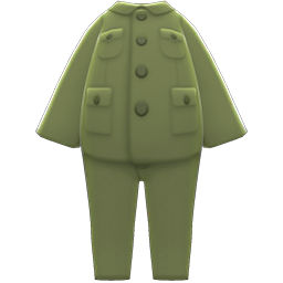 Animal Crossing Suit With Stand-up Collar|Avocado Image