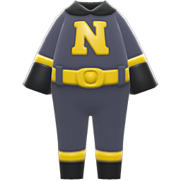 Animal Crossing Superhero Uniform|Black Image