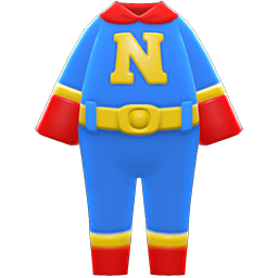 Superhero Uniform Blue