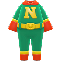 Superhero Uniform Green