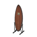Animal Crossing Surfboard|Brown Image