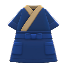 Animal Crossing Sushi Chef's Outfit|Dark blue Image