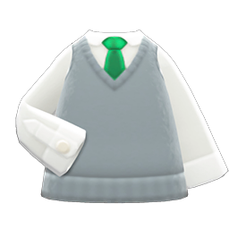 Sweater-vest Gray