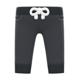 Animal Crossing Sweatpants|Black Image