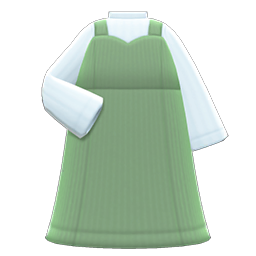 Sweetheart Dress Moss green