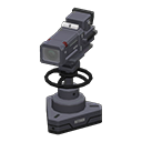 Animal Crossing TV Camera|Black Image