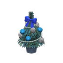 Animal Crossing Tabletop Festive Tree|Blue Image