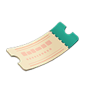 Animal Crossing Tailors Ticket Image