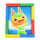 Animal Crossing Tangy's Photo|Colorful Image