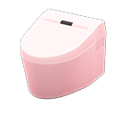 Tankless Toilet Pink