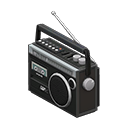 Animal Crossing Tape Deck|Black Image