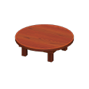 Tea Table Orange wood