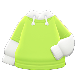 Tee-parka Combo Lime