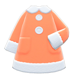Terry-cloth Nightgown Orange