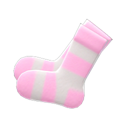 Terry-cloth Socks Pink