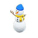 Animal Crossing Three-tiered Snowperson|Blue Image