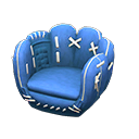 Animal Crossing Throwback Mitt Chair|Blue Image