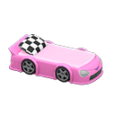 Throwback Race-car Bed Pink