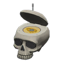 Throwback Skull Radio Gray