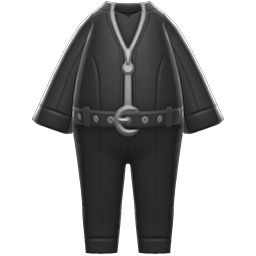Animal Crossing Tight Punk Outfit|Black Image