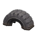 Animal Crossing Tire Toy|Black Image