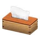 Tissue Box Natural wood