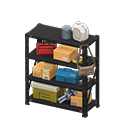 Animal Crossing Tool Shelf|Black Image