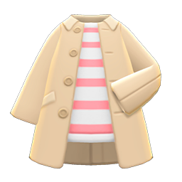 Animal Crossing Top Coat|Beige Image