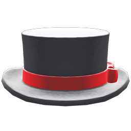 Animal Crossing Top Hat|Black Image
