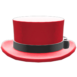 Top Hat Red