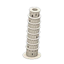 Animal Crossing Tower of Pisa Image