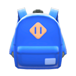 Animal Crossing Town Backpack|Blue Image